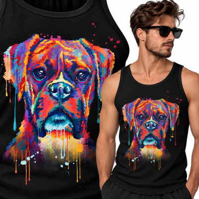 TANK TOP ZWIERZĘTA BOXER 2